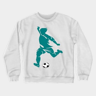 Football Kick Crewneck Sweatshirt